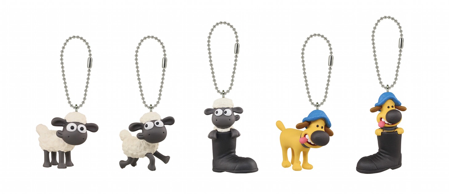 「ひつじのショーン ベビーショーン＆ビッツァー マスコット」 (c)Aardman Animations Ltd 2015