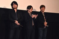 「新劇場版『頭文字D』 Legend3-夢現-」初日舞台挨拶の様子。