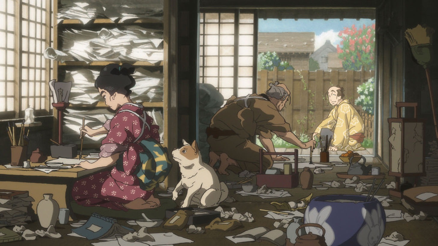 「百日紅～Miss HOKUSAI～」 (c)2014-2015 杉浦日向子・MS.HS/「百日紅」製作委員会