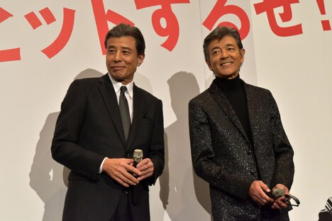 左から舘ひろし、柴田恭兵。