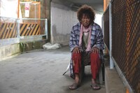 「ヒーローマニア-生活-」でホームレス・宇野を演じた船越英一郎。