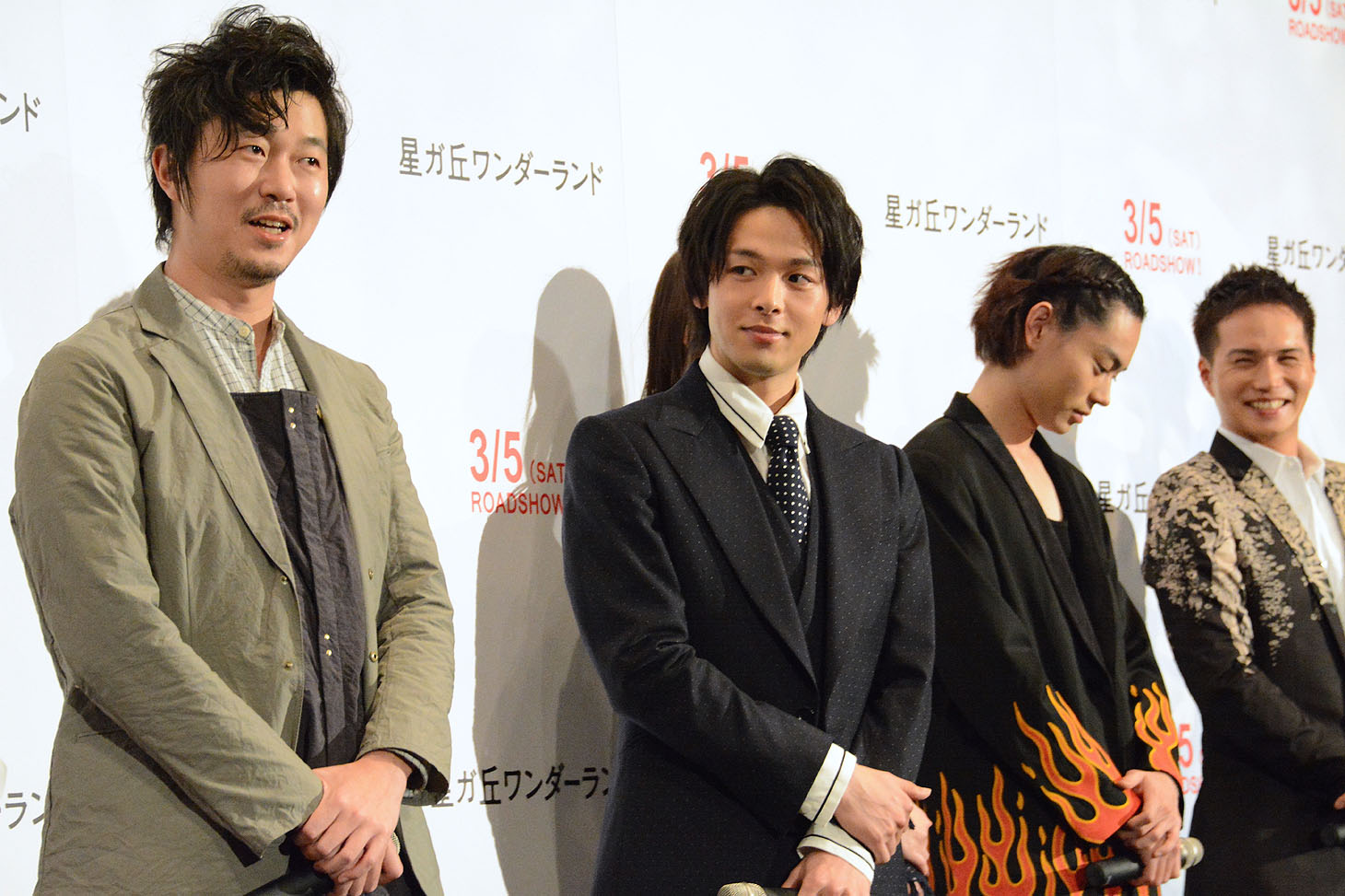 「星ガ丘ワンダーランド」プレミア試写会の様子。