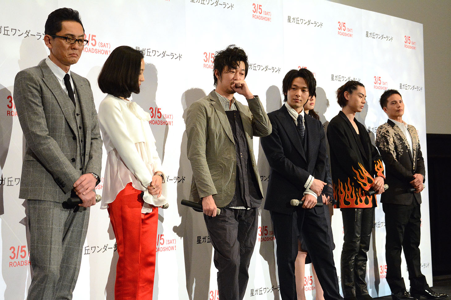 「星ガ丘ワンダーランド」プレミア試写会の様子。