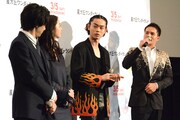 「星ガ丘ワンダーランド」プレミア試写会の様子。