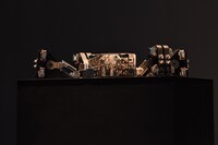 1/2サイズのタチコマのプロトタイプ。