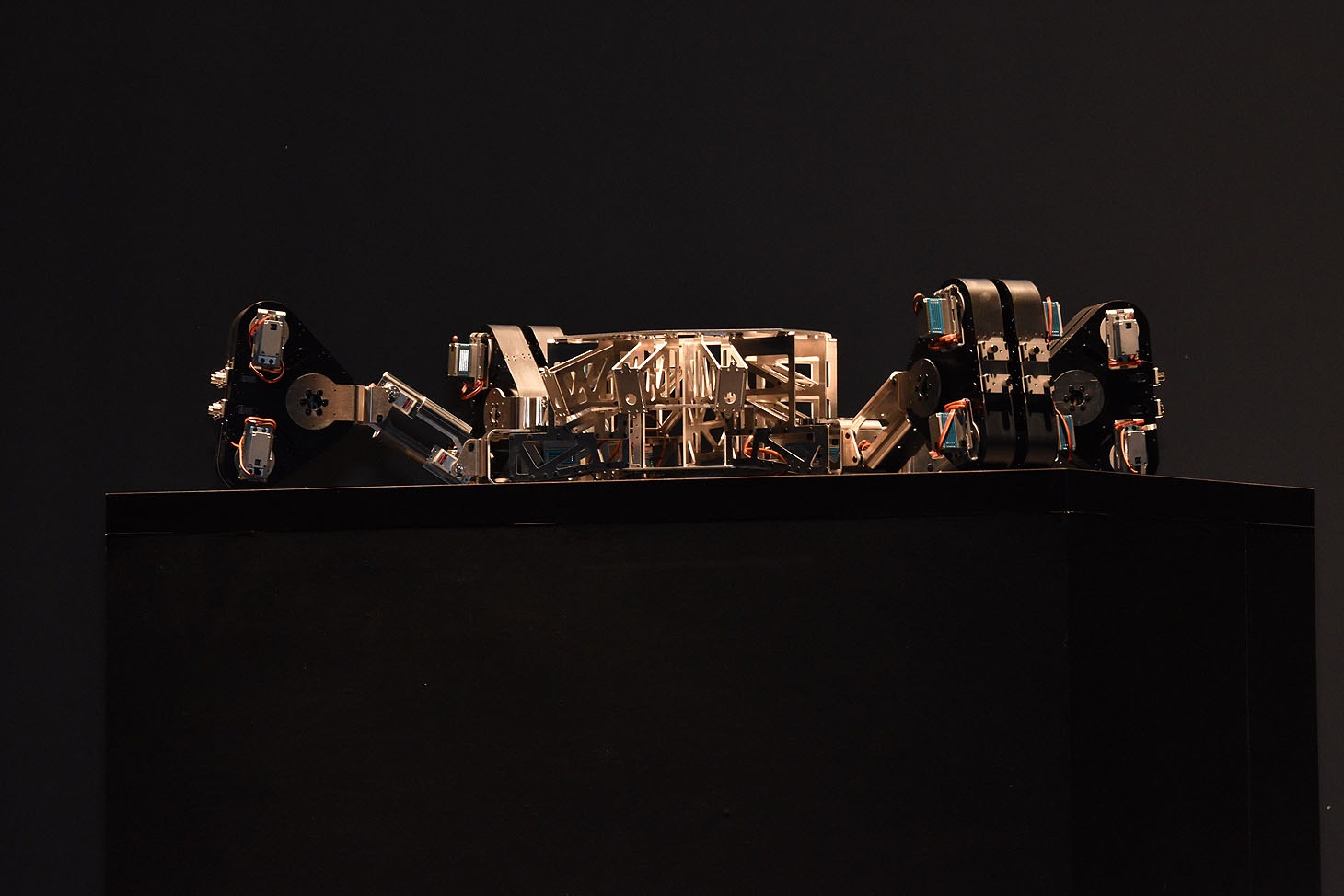 1/2サイズのタチコマのプロトタイプ。