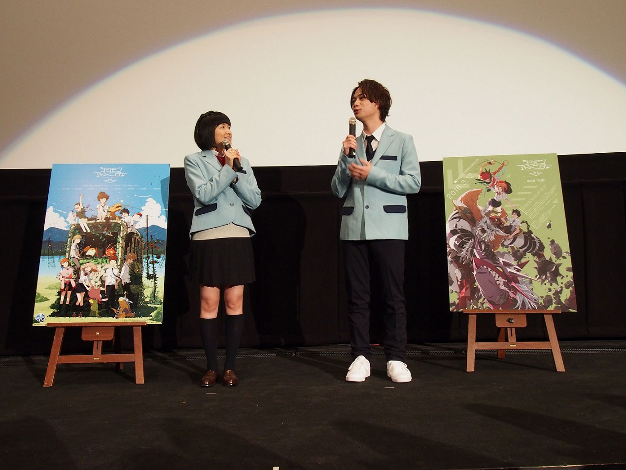 左から吉田仁美、池田純矢。
