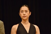 主演女優賞を受賞した深津絵里。