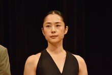 主演女優賞を受賞した深津絵里。