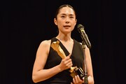 「2015年 第89回キネマ旬報ベスト・テン」で主演女優賞に輝いた深津絵理。