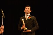 助演男優賞を受賞した本木雅弘。
