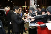 第66回ベルリン国際映画祭より、レッドカーペットでの様子。
