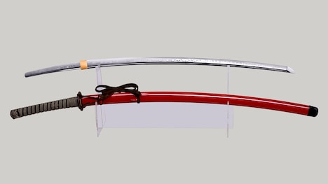 熊徹の大太刀をモチーフにした日本刀。