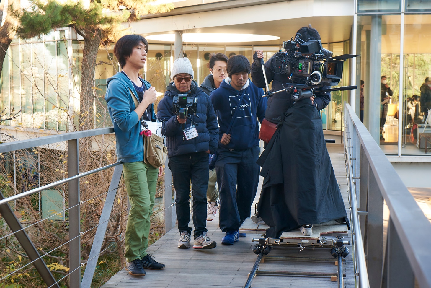 映画「オオカミ少女と黒王子」のメイキングカット。(c)2016 映画「オオカミ少女と黒王子」製作委員会
