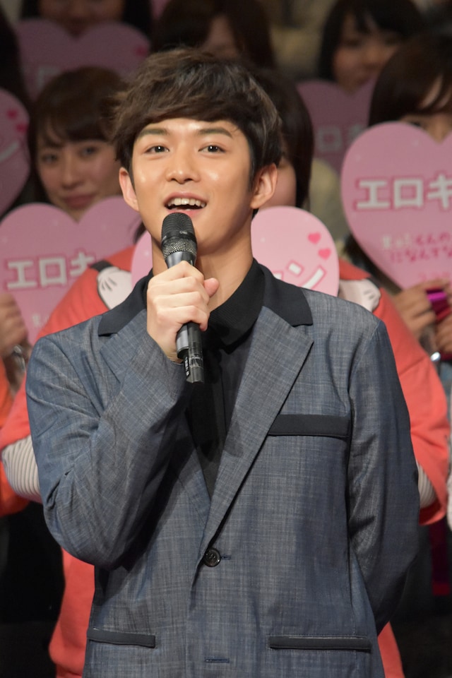 “エロキュン”な挨拶を求められ、「押して？ スタートボタン」というセリフを披露した千葉雄大。