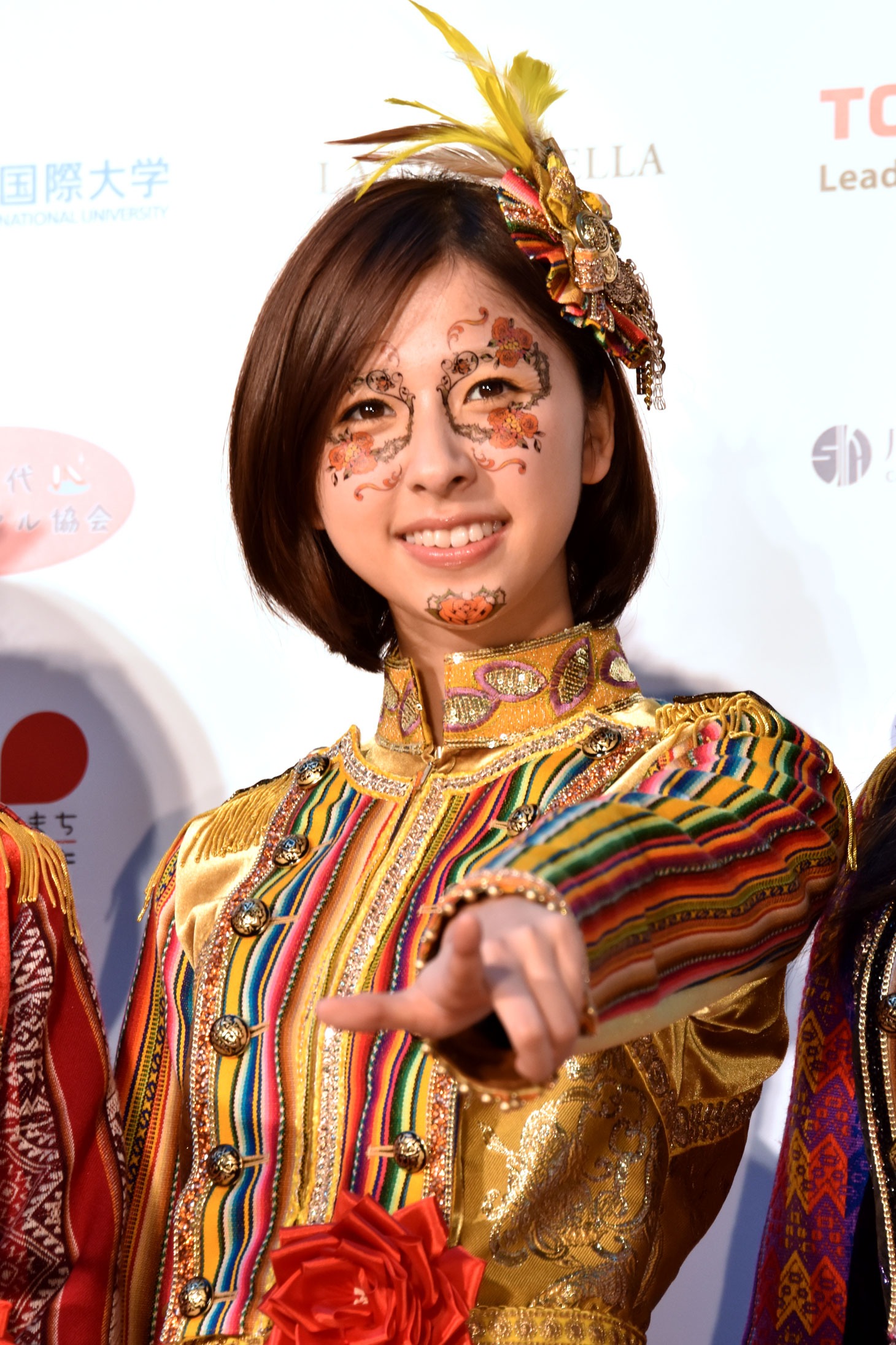 ももいろクローバーZの玉井詩織。