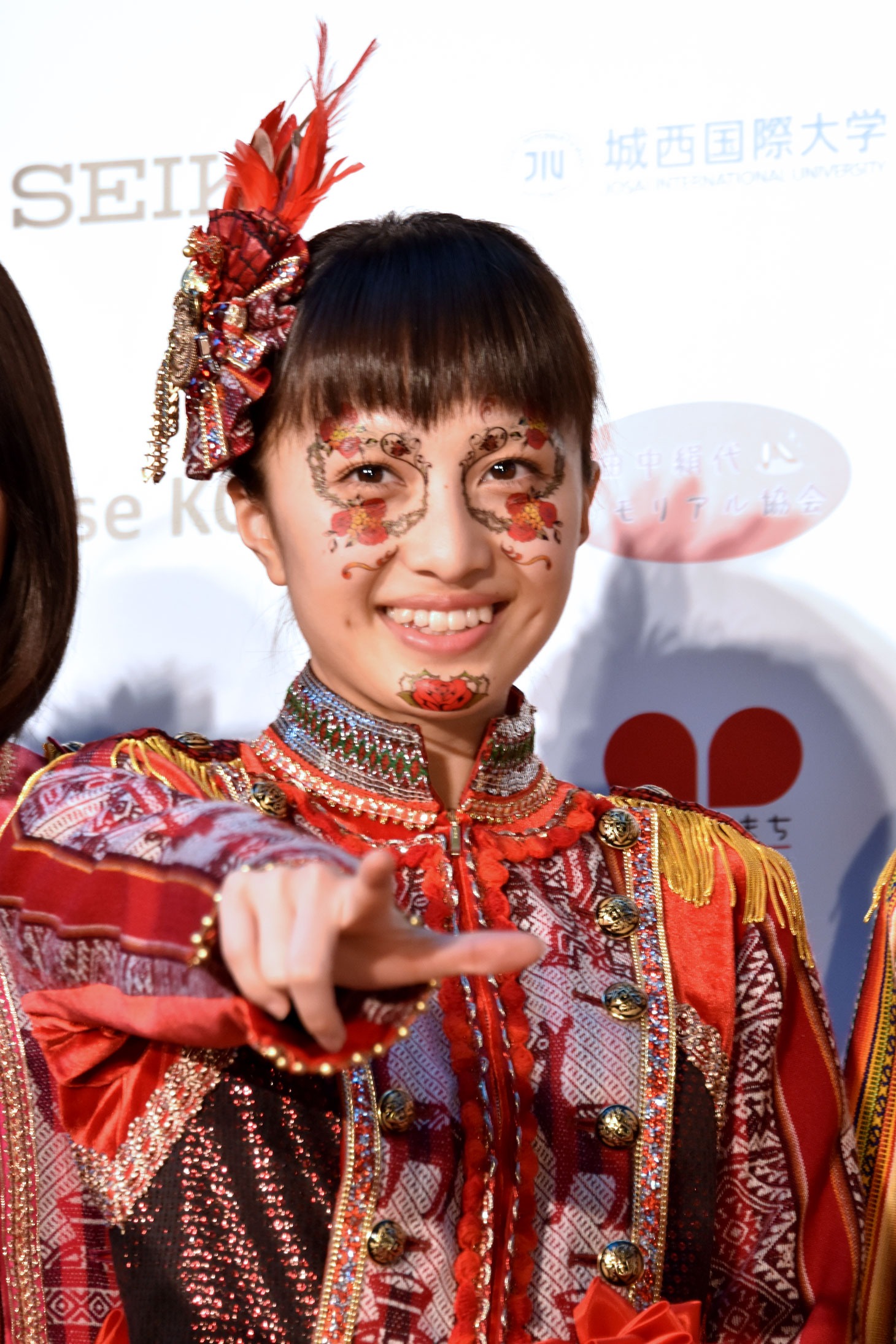 ももいろクローバーZの百田夏菜子。