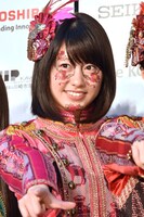 ももいろクローバーZの佐々木彩夏。