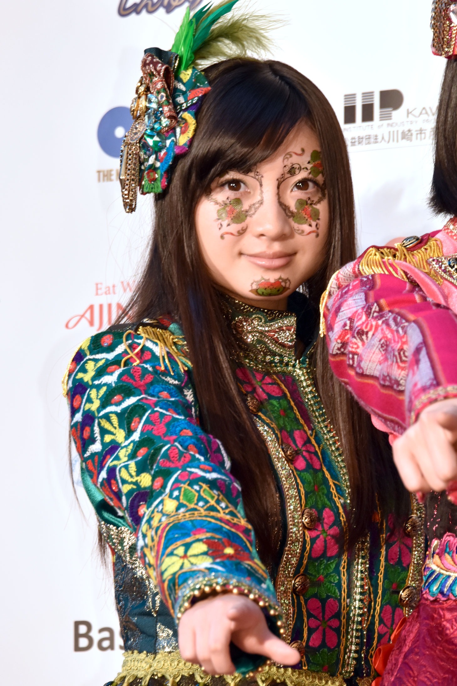 ももいろクローバーZの有安杏果。
