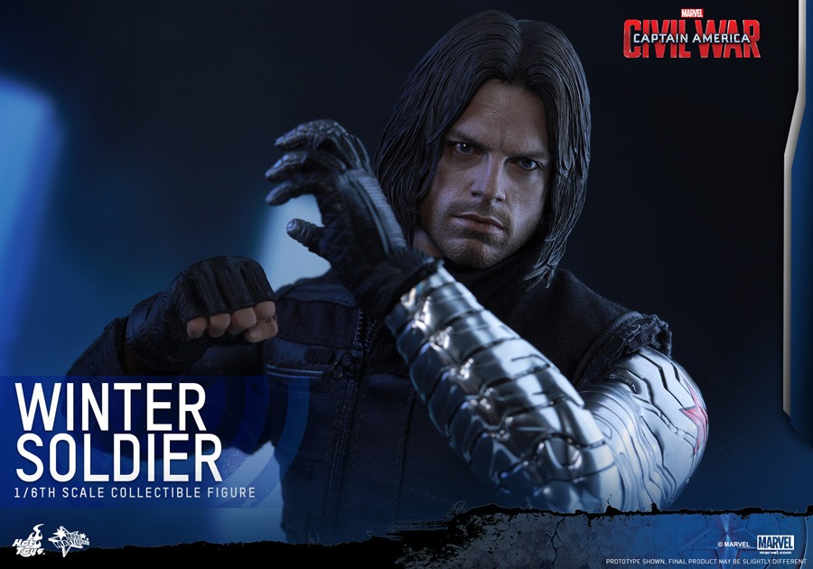 【ムービー・マスターピース】「シビル・ウォー／キャプテン・アメリカ」1/6スケールフィギュア ウィンター・ソルジャー