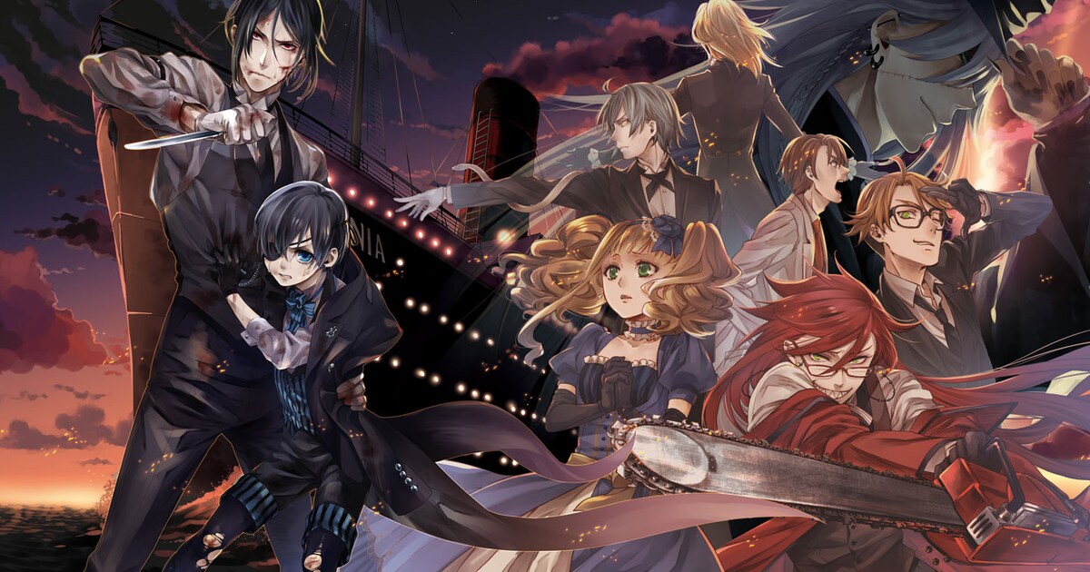 黒執事」豪華客船編の劇場アニメ化決定！2017年初春に公開 - 映画ナタリー