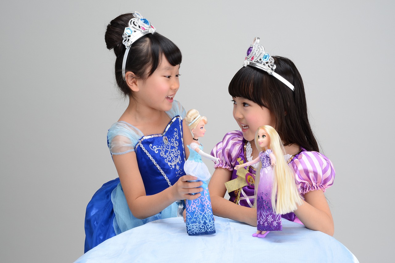 ディズニープリンセス関連おもちゃ 使用イメージ