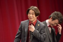 一発ギャグを要求された矢本悠馬。