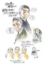 黒丸の描き下ろしイラスト。