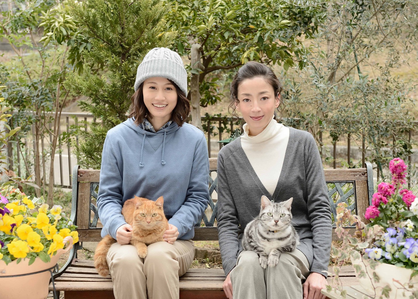 連続ドラマW「グーグーだって猫である2 -good good the fortune cat-」場面写真 (c)WOWOW