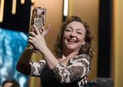 第41回セザール賞で主演女優賞を受賞したカトリーヌ・フロ。