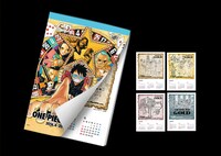 「ONE PIECE FILM GOLD」前売り特典第2弾のカレンダー。(c)尾田栄一郎／2016「ワンピース」製作委員会