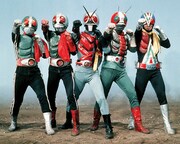 「五人ライダー対キングダーク」 (c)石森プロ・東映