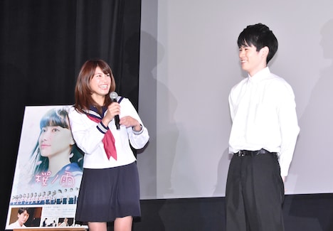 久松郁実（左）と広田亮平（右）。