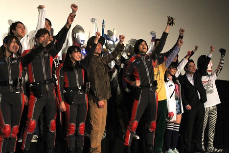 「『劇場版 ウルトラマンX』公開記念 ウルトラ上映祭」の様子。