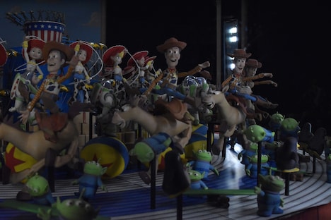 「トイ・ストーリー」のゾートロープ。