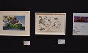 「スタジオ設立30周年記念 ピクサー展」の様子。