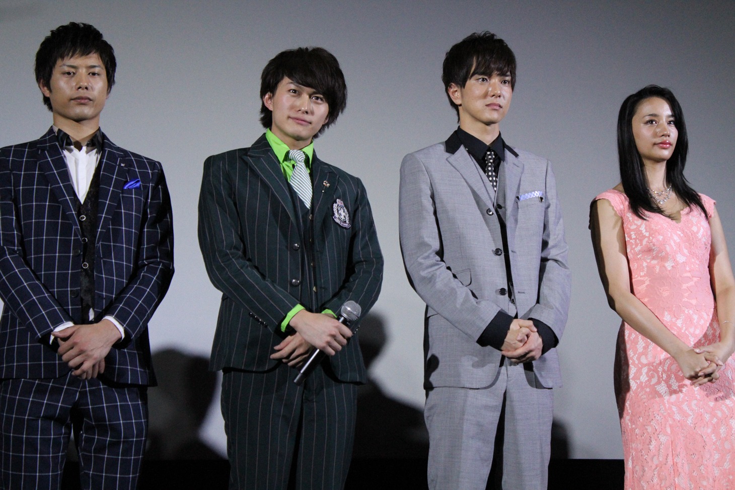 左から勇翔、小林豊、水野勝、高橋メアリージュン。