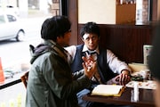 「ミュージアム」撮影現場の様子。