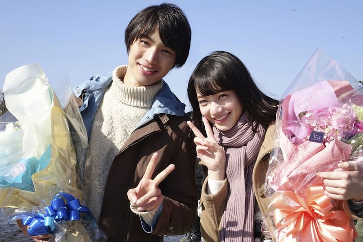 福士蒼汰＆小松菜奈「ぼくは明日、昨日のきみとデートする」撮影終了を  