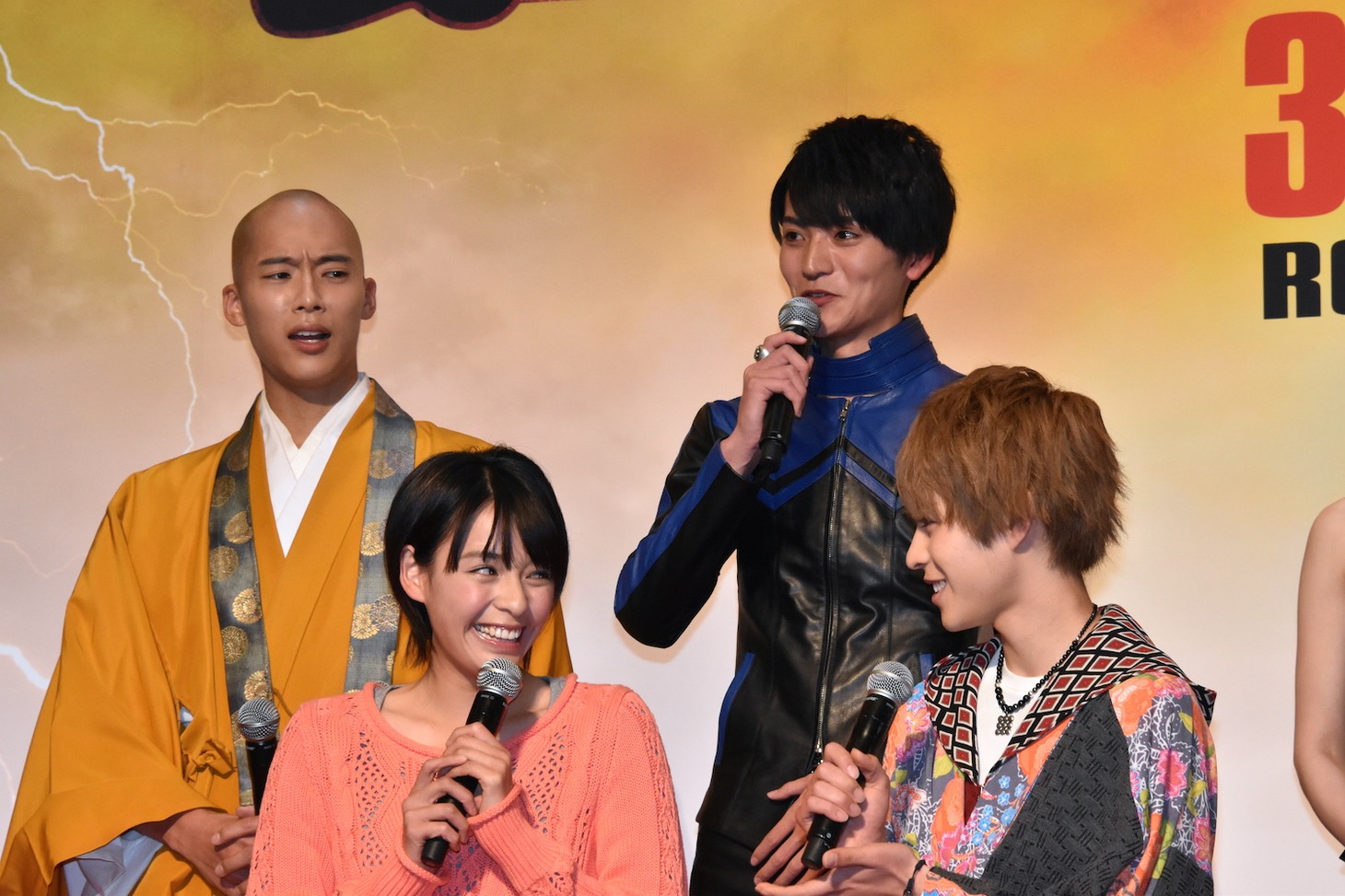 「仮面ライダーゴースト」チーム。
