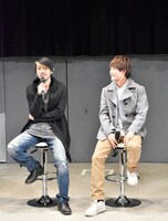 谷口賢志（左）と藤田富（右）。