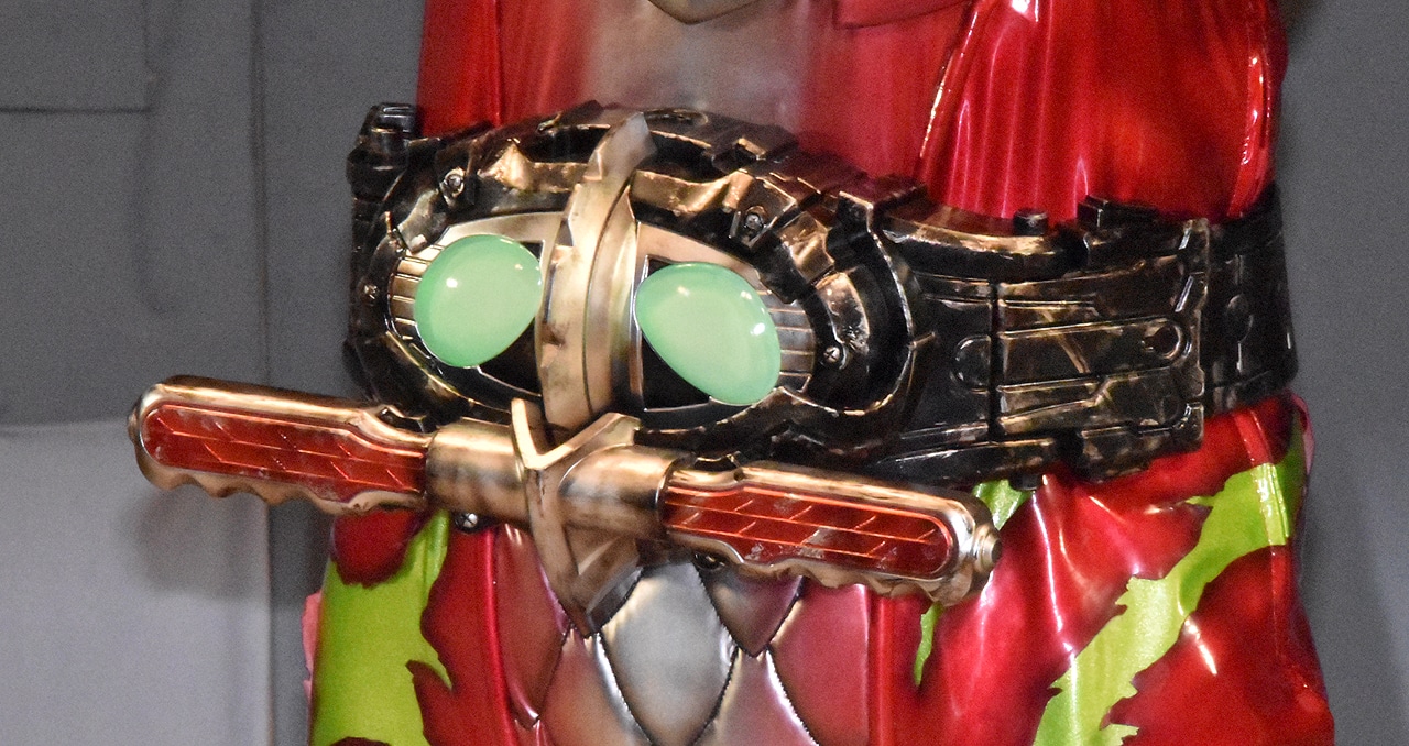 仮面ライダーアマゾンアルファの変身ベルト。
