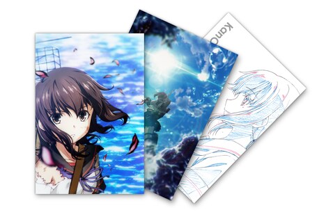 特別先行前売り券特典の「劇場版 艦これ」公開記念ポストカード