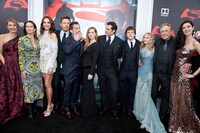 「バットマン vs スーパーマン ジャスティスの誕生」ニューヨークプレミアの様子。(c)Mayumi Nashida