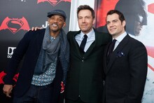 左からウィル・スミス、ベン・アフレック、ヘンリー・カヴィル。(c)Mayumi Nashida