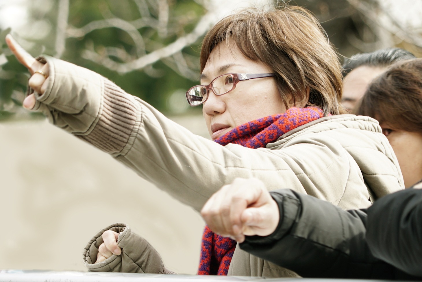 「彼らが本気で編むときは、」撮影現場での荻上直子。