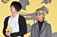 左から菅田将暉、加藤清史郎。