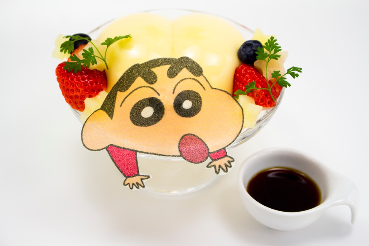 しんちゃんのぷりぷりプリンア・ラ・モード（1080円）