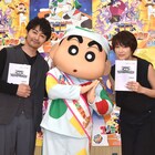 安田顕と吉瀬美智子「しんちゃん」公開アフレコでしんのすけとの仲の良さ見せ付ける