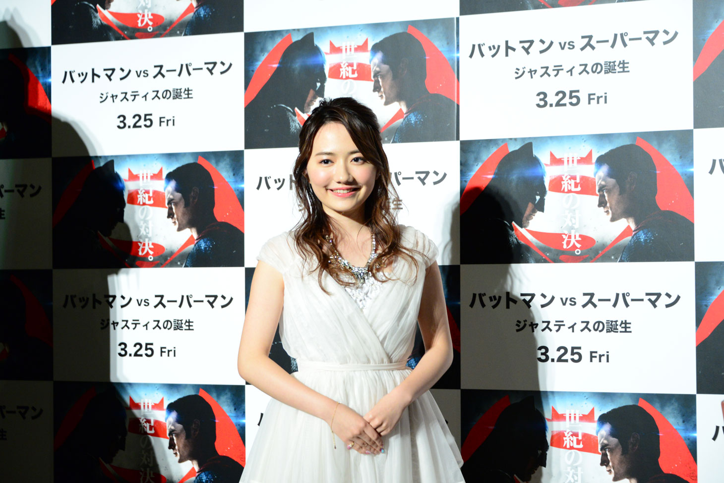 「バットマン vs スーパーマン ジャスティスの誕生」ジャパンプレミアに参加した椎木里佳。